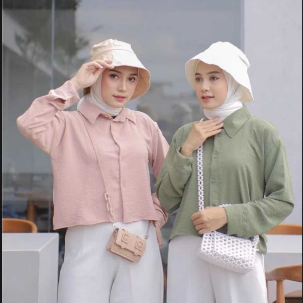 Hanin Crop Crinkle Premium