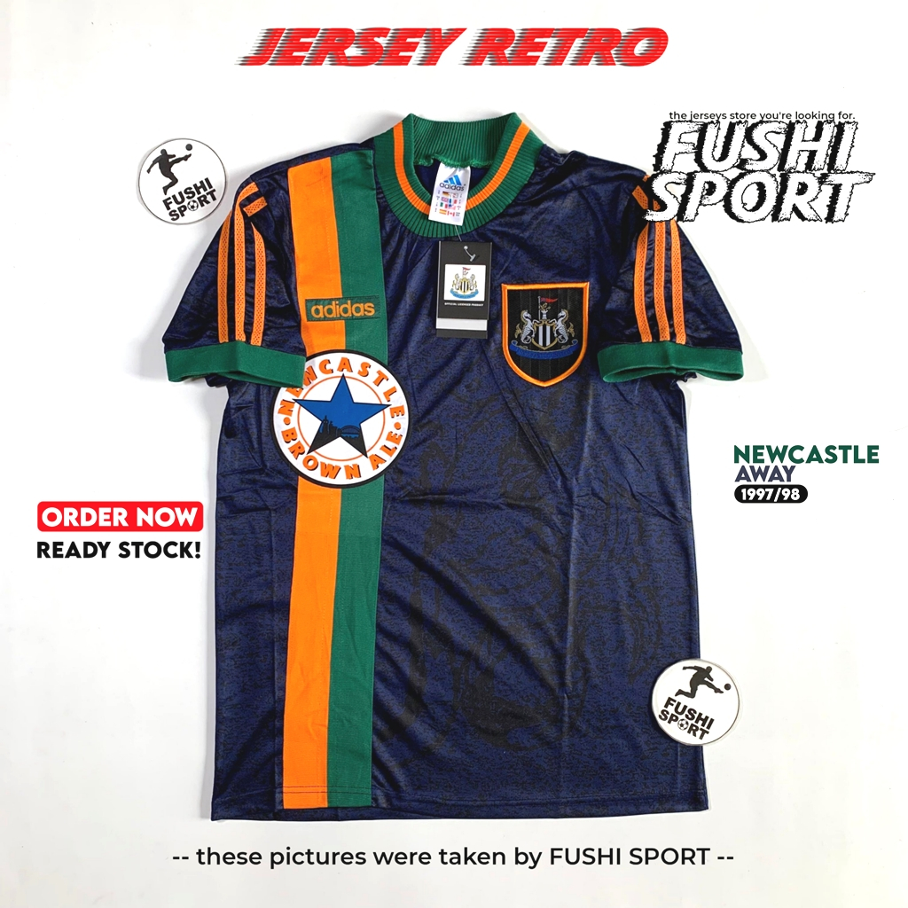 RETRO | Jersey Baju Bola Newcastle Away 1997 1998