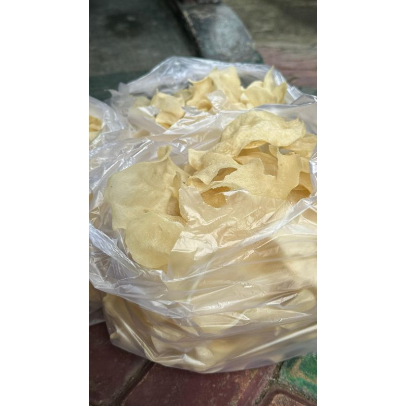 

keripik gadung mentah 1 kg | kerupuk gadung | opak gadung murah, renyah, gurih