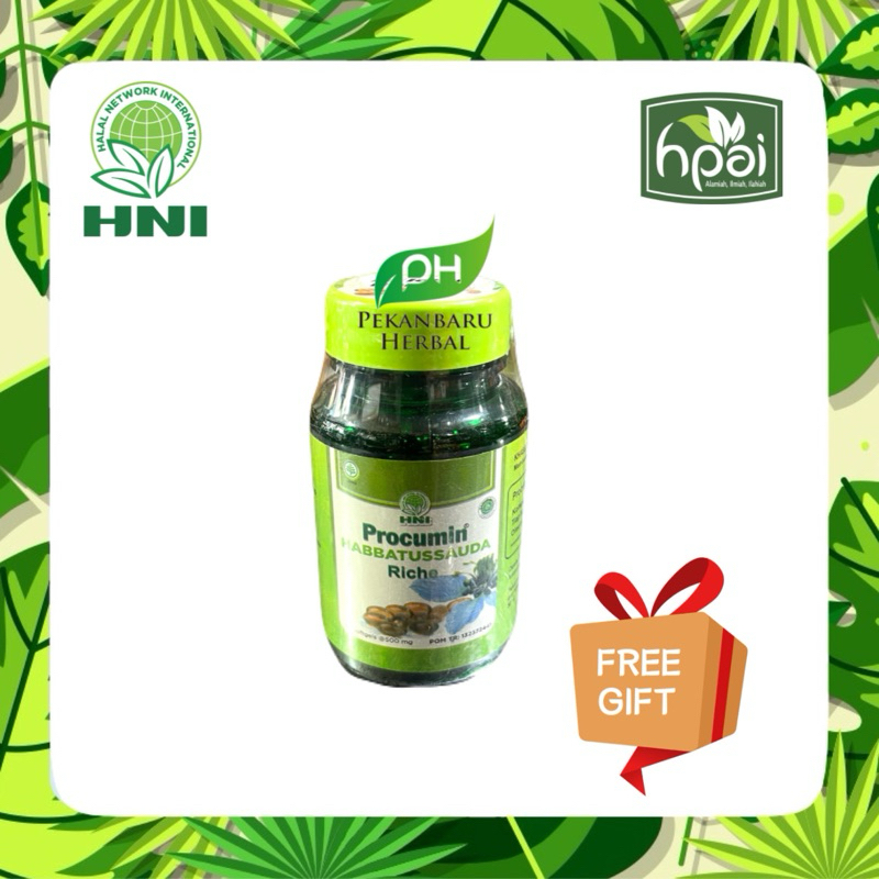 Procumin Habbatussauda 50 softgel HNI - HPAI kaya vitamin e