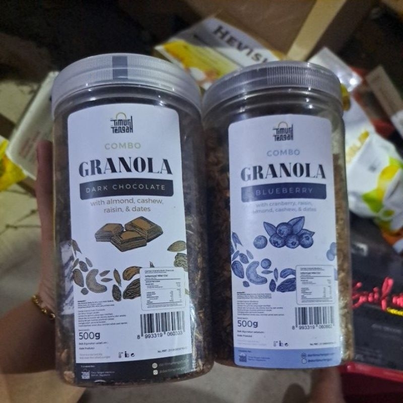 

GRANOLA TIMUR TENGAH 500G DARK COKLAT/BLUBERRY