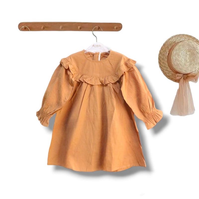 Dress Anak Annabelle Warna Pumpkin