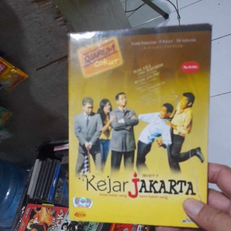 vcd original film.indonesia lokal project pop kejar jakarta