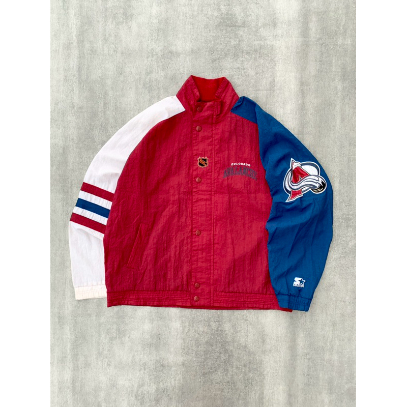 Vintage NHL Colorado Avalanche By Starter Varsity Jacket