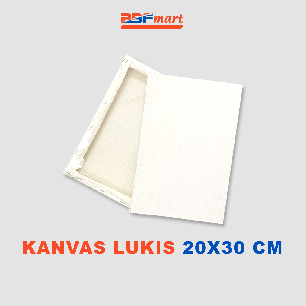 Kanvas Lukis Putih Polos 20 x 30 cm Bingkai Canvas Painting