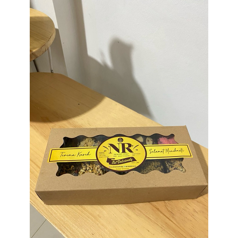 

Brownies Fudgy isi 10 pcs