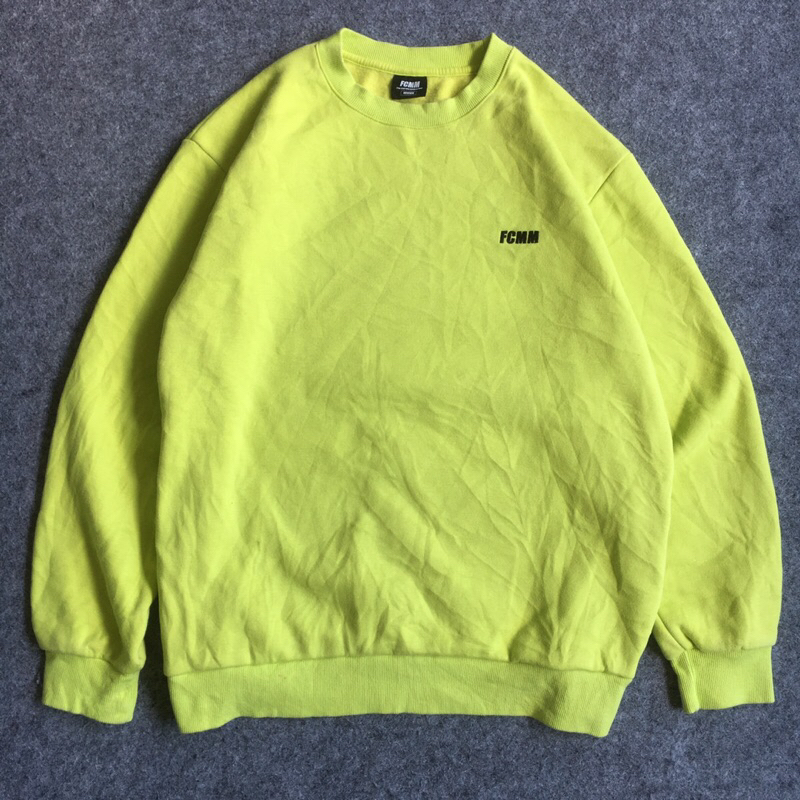 Crewneck FCMM Club Team Essentials Lime Green (Fine Clothes Maketh Man)