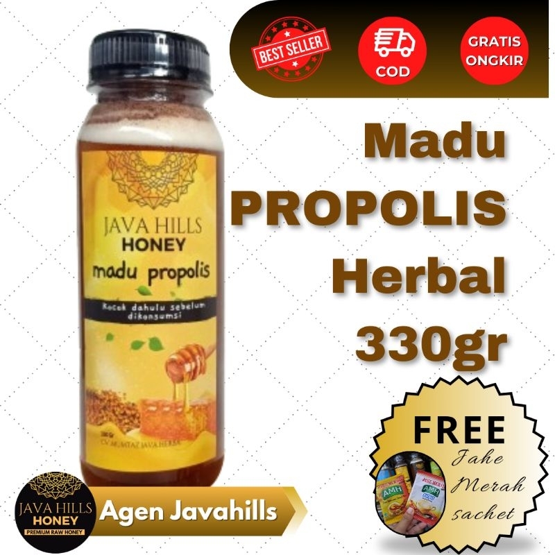 

Madu JavaHills 320gr / Madu alergi / Madu Propolis Free jahe merah sachet