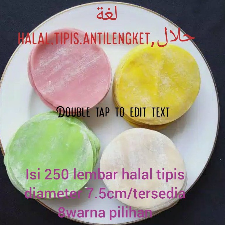 

QIV254 Terbaru 33 Kulit dimsum isi 25 lembar D8cm tipis halal lenturgyozapangsitsiomaymandu kuitiou halal isi 25diameter 75cm tipis halal siomay lembut gyozasuikiaw 75cm 1 KG halal antilengket isi 2lembar 5