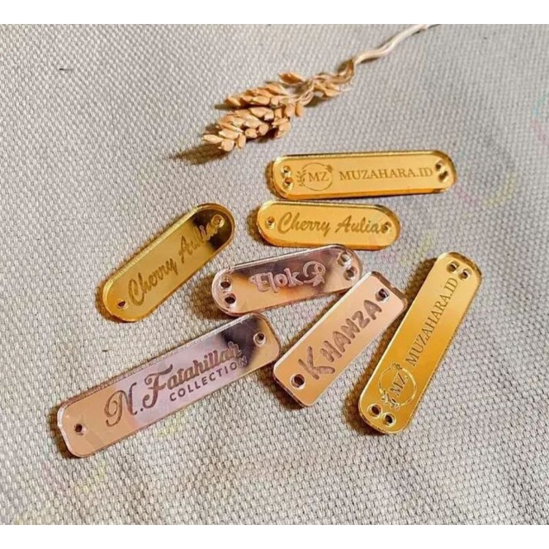 Label merk custom hijab gamis fashion celana lainnya label usaha sendiri