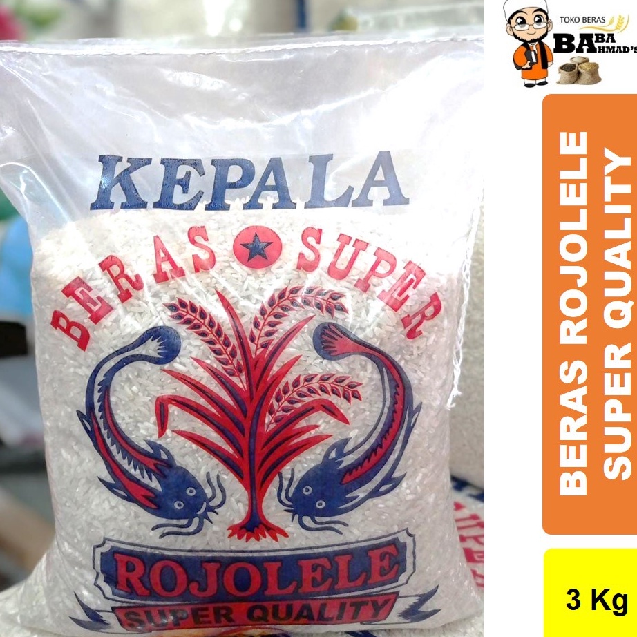 

DXJ567 Dijamin Ori BERAS ROJOLELE SUPER QUALITY 3KG