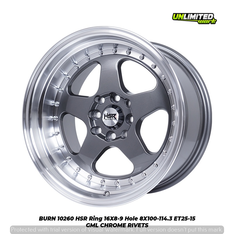 Velg Celong Ring 16 Lebar 8/9 Inch Buat Avanza Yaris Freed HSR BURN R16