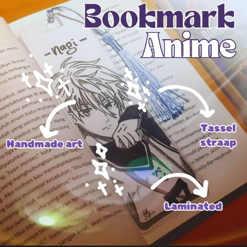 

[Free Random komik] Bookmark Anime Blue Lock, Tokyo revengers, one piece, dll..