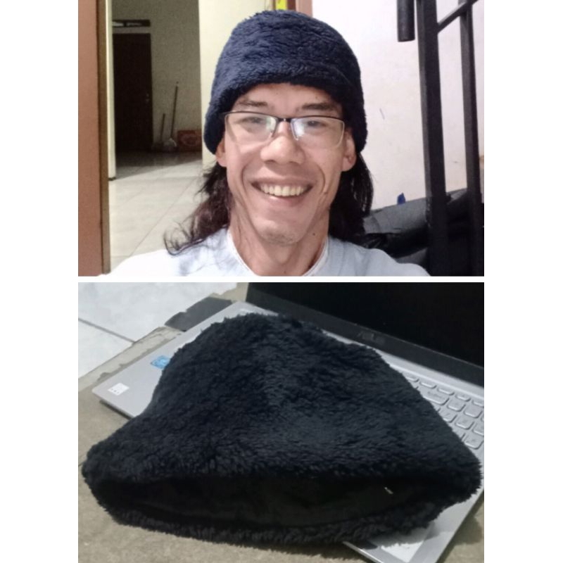 Topi Bulu Rusia Musim Dingin Unisex