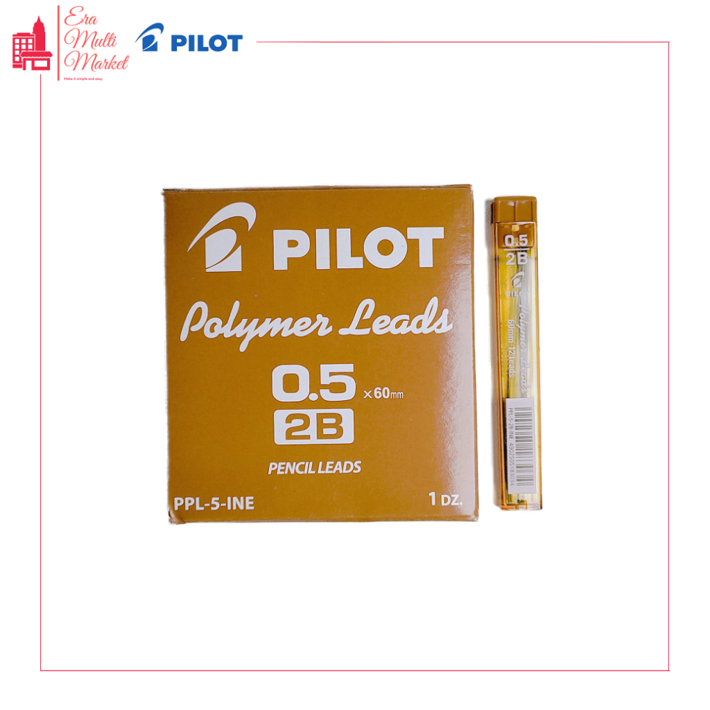 

Pencil Leads 2B 0,5 Pilot isi 12 Tube / Polymer Leads / Isi Pensil Mekanik