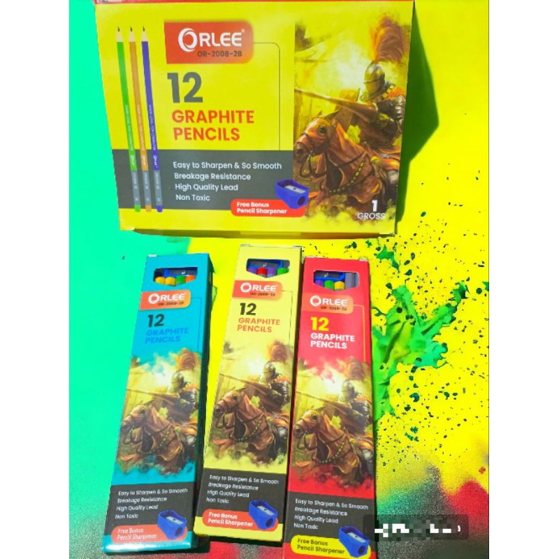 

Pensil 2B Free rautan pensil Or2008 (12 Pcs)