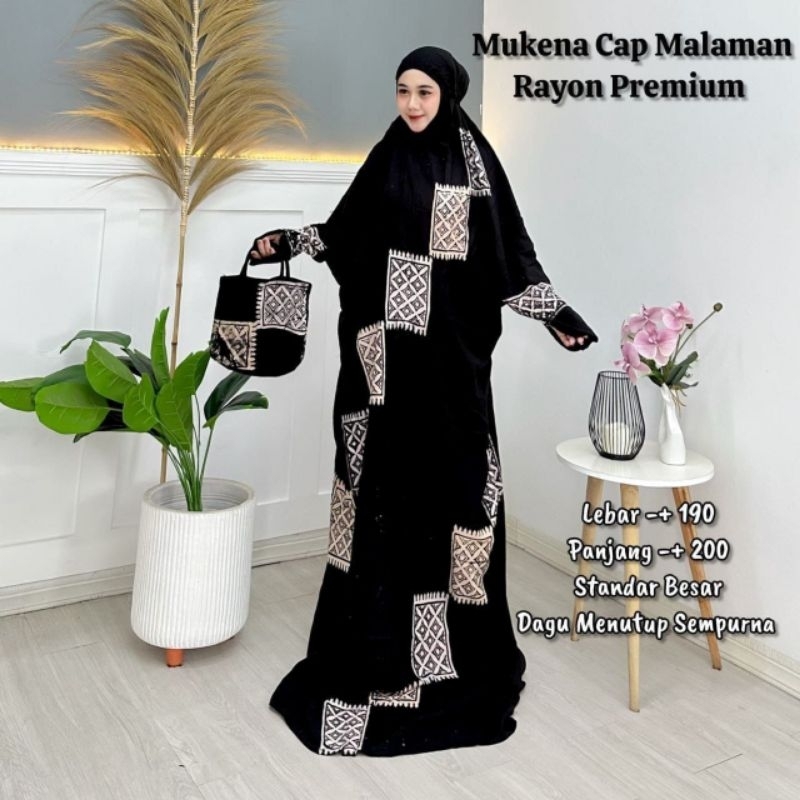 mukena lajuran batik cap malaman | mukena batik | mukena lajur | batik cap | cap malaman | mukena ra