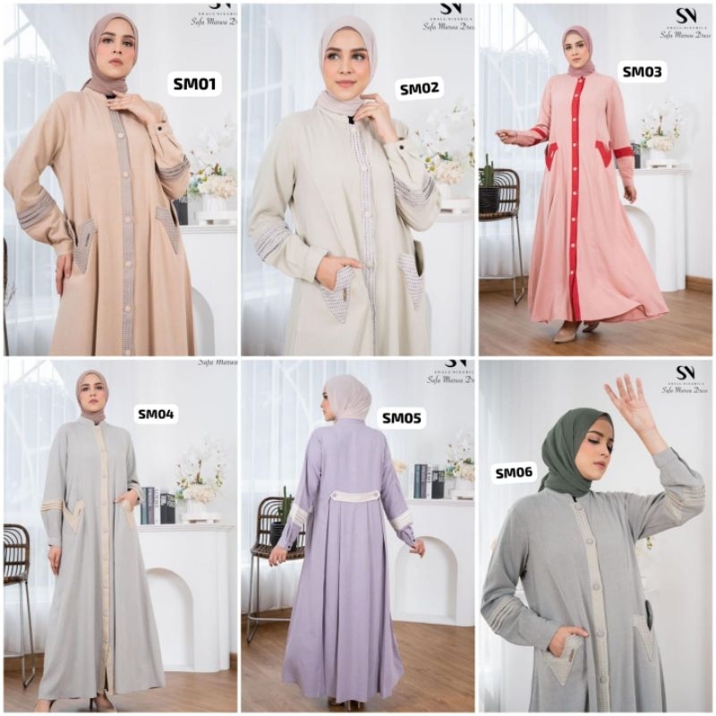 Dress Gamis syar'i Shalu Nisabila