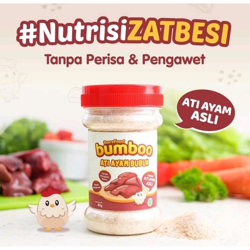 

BUMBOO Kaldu ati ayam - Nutrisi zat besi
