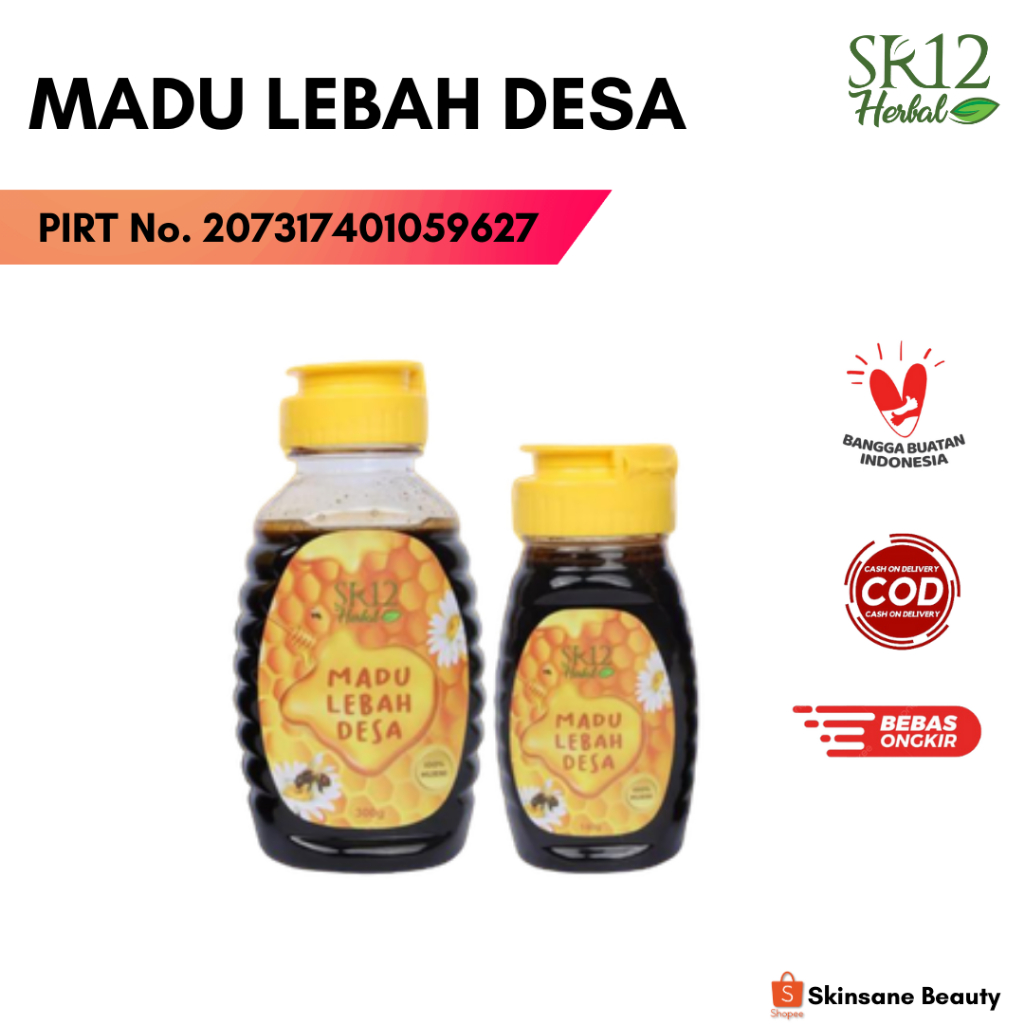 

Madu Lebah Desa SR12 Meningkatkan Imun Pengganti Gula Menambah Stamina Tubuh