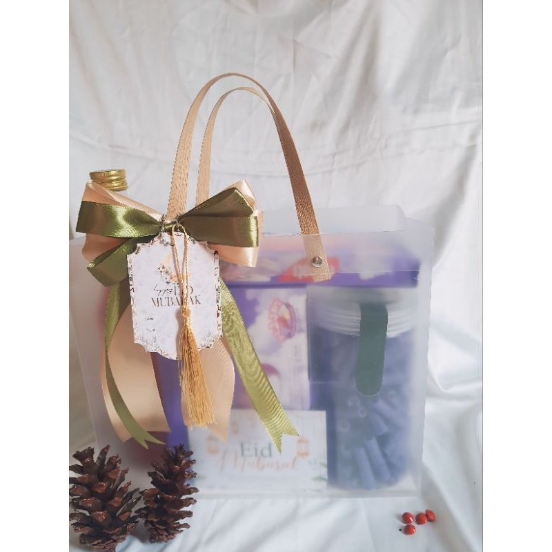 

Hampers lebaran/Hamper paket purple set