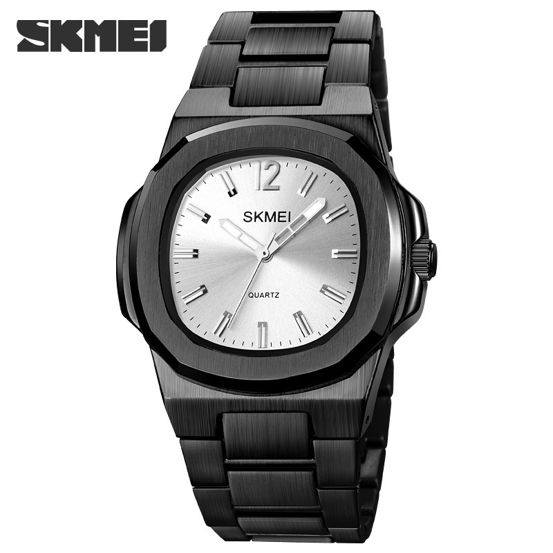 JAM TANGAN ANALOG PRIA SKMEI ORIGINAL SK 1794/ SK1794 RANTAI STAINLESS WATER RESISTANT