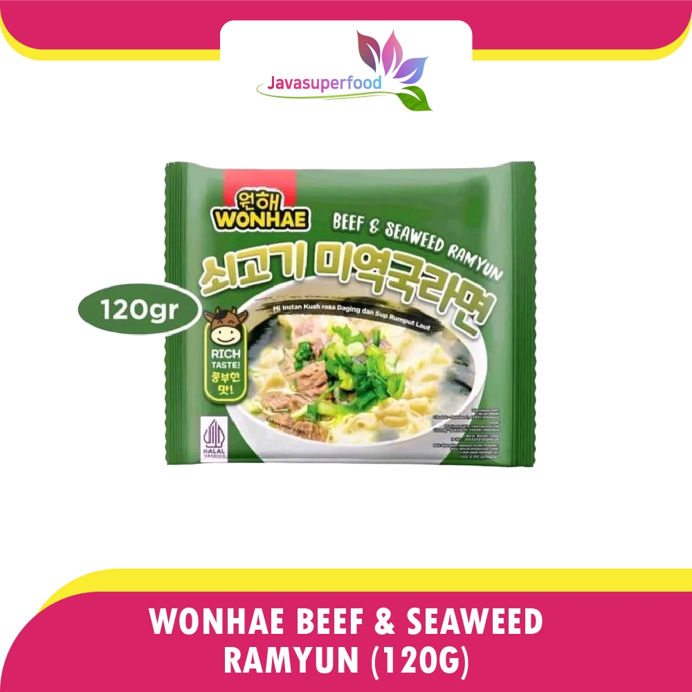 

Wonhae Beef Seaweed Ramyun 120gr