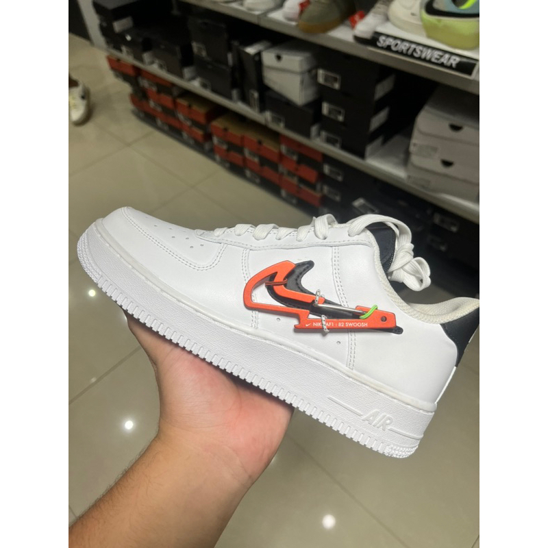 Nike Air Force 1 Low Carabiner Swoosh Red