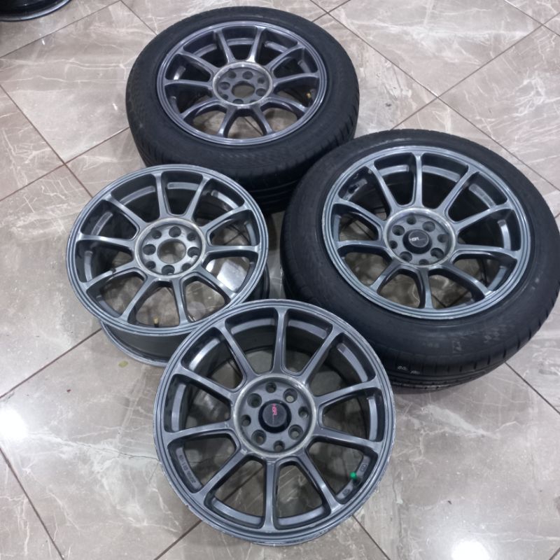 VELG SECOND HSR ZERO R16 COCOK BUAT JAZZ LIVINA EVALIA LANCER AVEO YARIS DLL