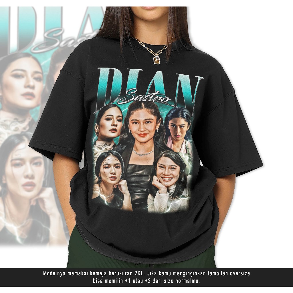 DIAN SASTRO | Artist T-Shirt Kaos Bootleg Koas Custom Kaos Distro Kaos Merchandise AA14