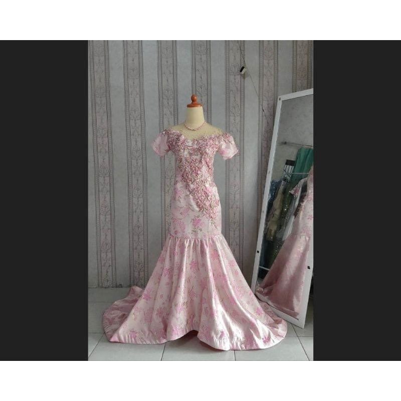 Baju penyanyi singer murah / dress pesta party / gaun ekor duyung