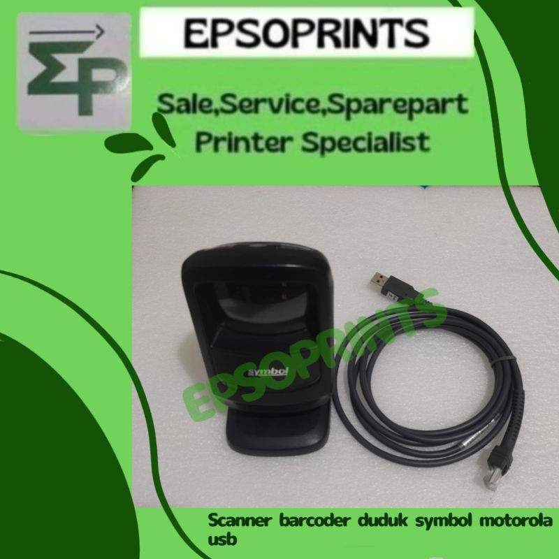 Scanner barcoder duduk Symbol Motorola usb Scanner Barcode Duduk