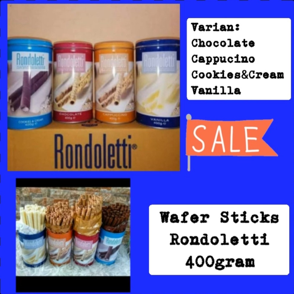 

YVT777 Ready Stok Wafer Sticks RONDOLETTI 4gram