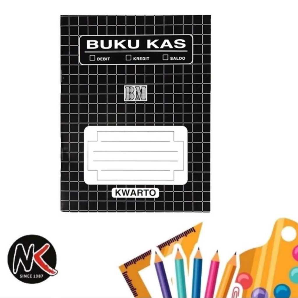 

Buku Kas Quarto BM Pendek 50 Sheets/Lembar