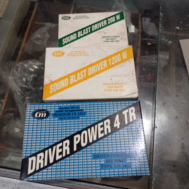 Driver power GM 400-1600 Watt