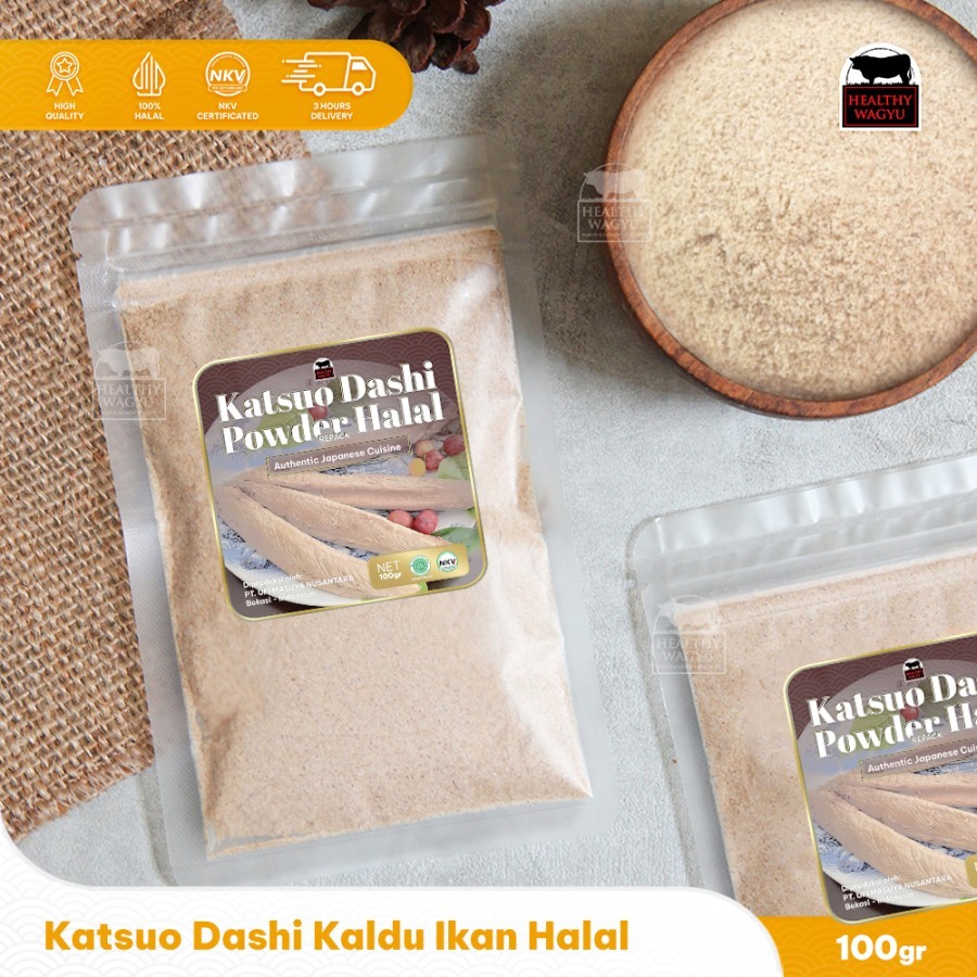 

Katsuo Dashi Kaldu Ikan Ramen Udon Halal 100gr HealthyWagyu
