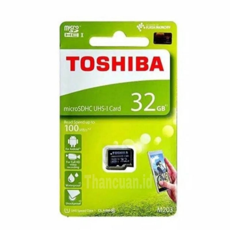 kartu memori Toshiba 32GB