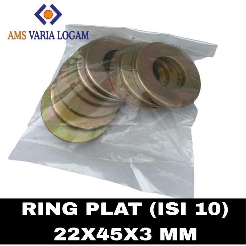 RING PLAT M22 / RING PLAT 22X45X3 MM / RING PLAT BAUT 7/8