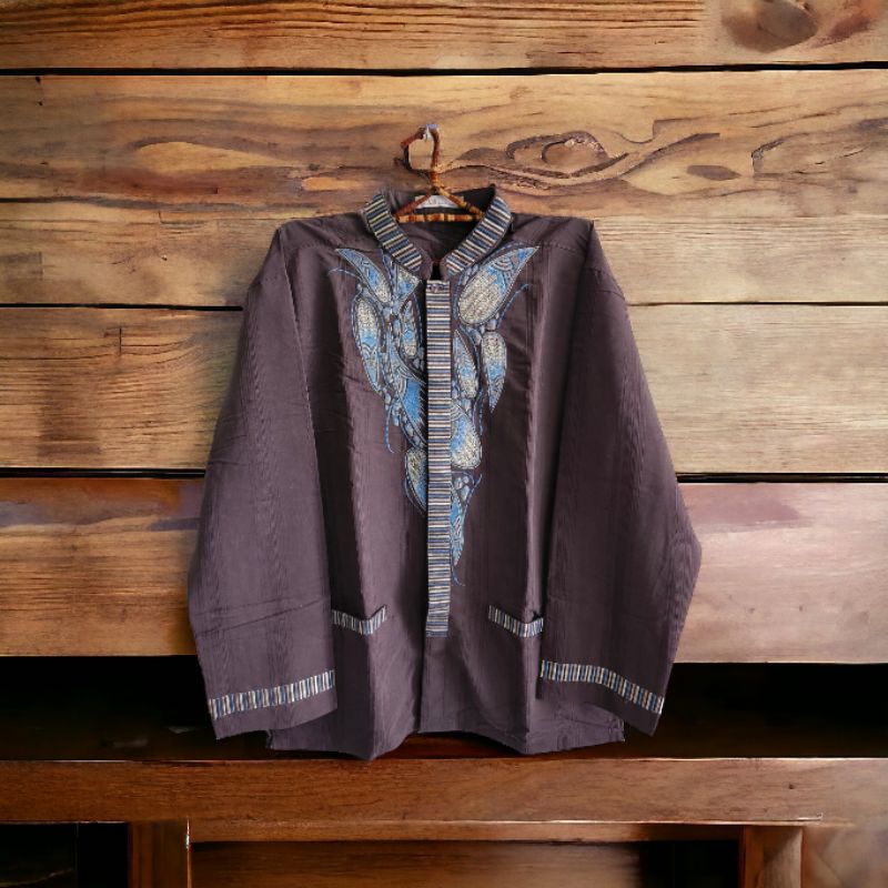 Baju Koko Takwa Taqwa Lebaran Busana Muslim Benhill Benhil Lengan Pendek