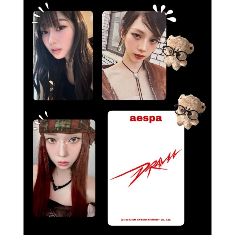 Unofficial Photocard Aespa