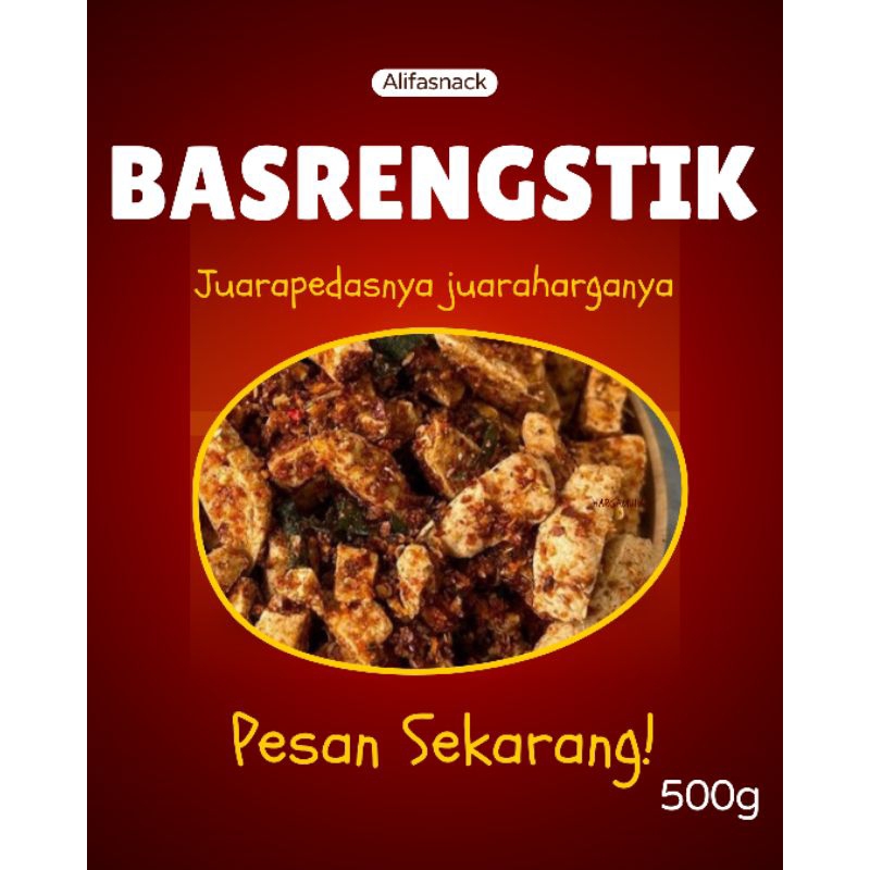 

Basreng stik ALIFASNACK 500gr