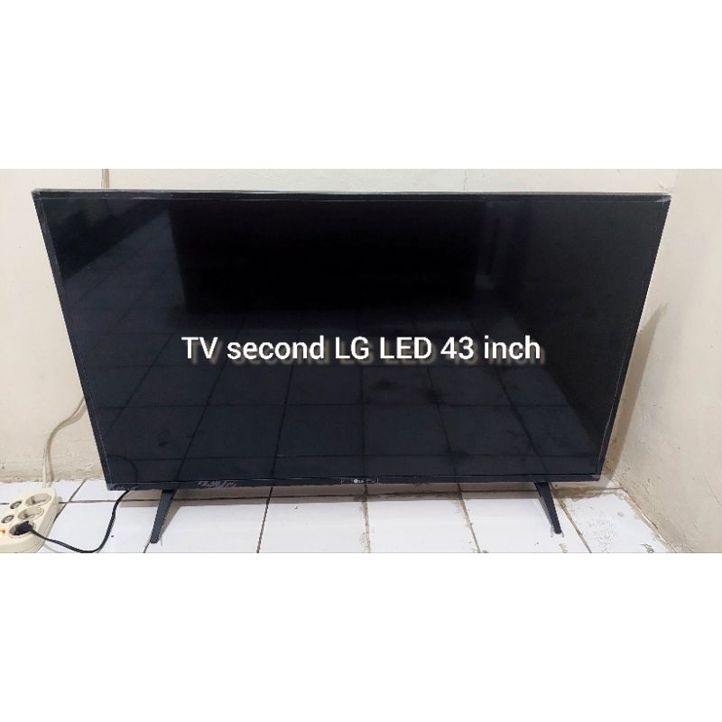 TV second LG LED 43 inch