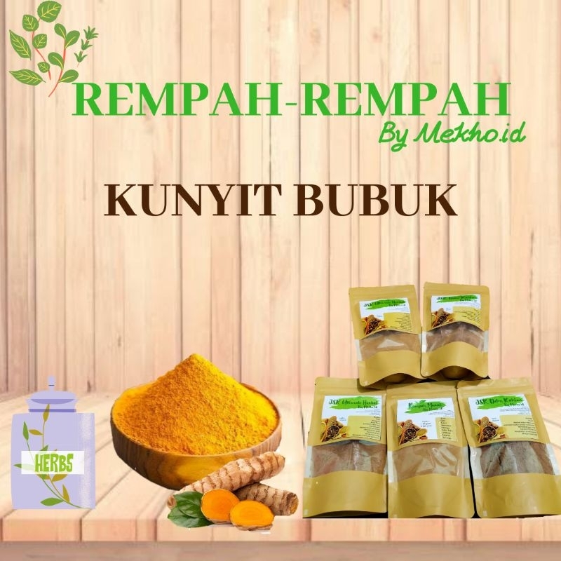 

Kunyit Bubuk asli murni tanpa campuran
