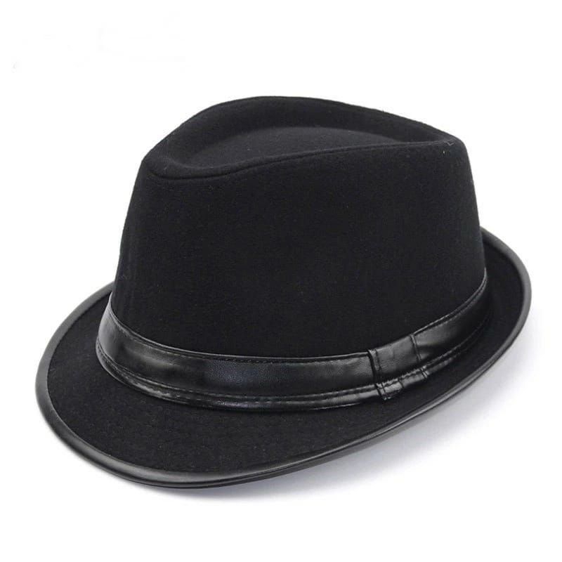 TOPI FEDORA KULIT DOMBA ASLI TOPI TOMPI TOPI PRIA