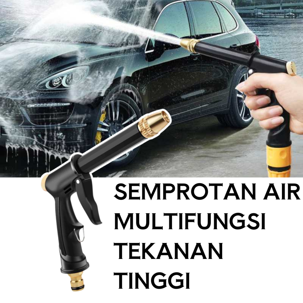 Nozzle Spray Semprotan Cuci Motor Mobil | Semprotan Air Water Jet Spray Multifungsi