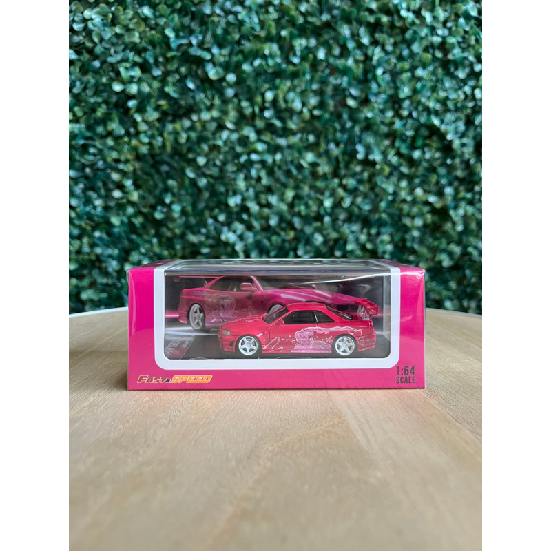 Fast Speed Fast and Furious Nissan Skyline Gt R R34 Z Tune Suki Pink