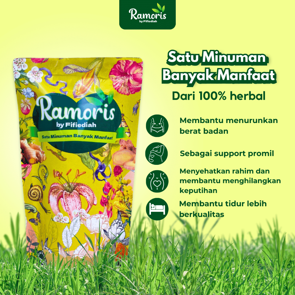 

RAMORIS MINUMAN DIET | Minuman kesehatan DetoxTubuh | Seduh