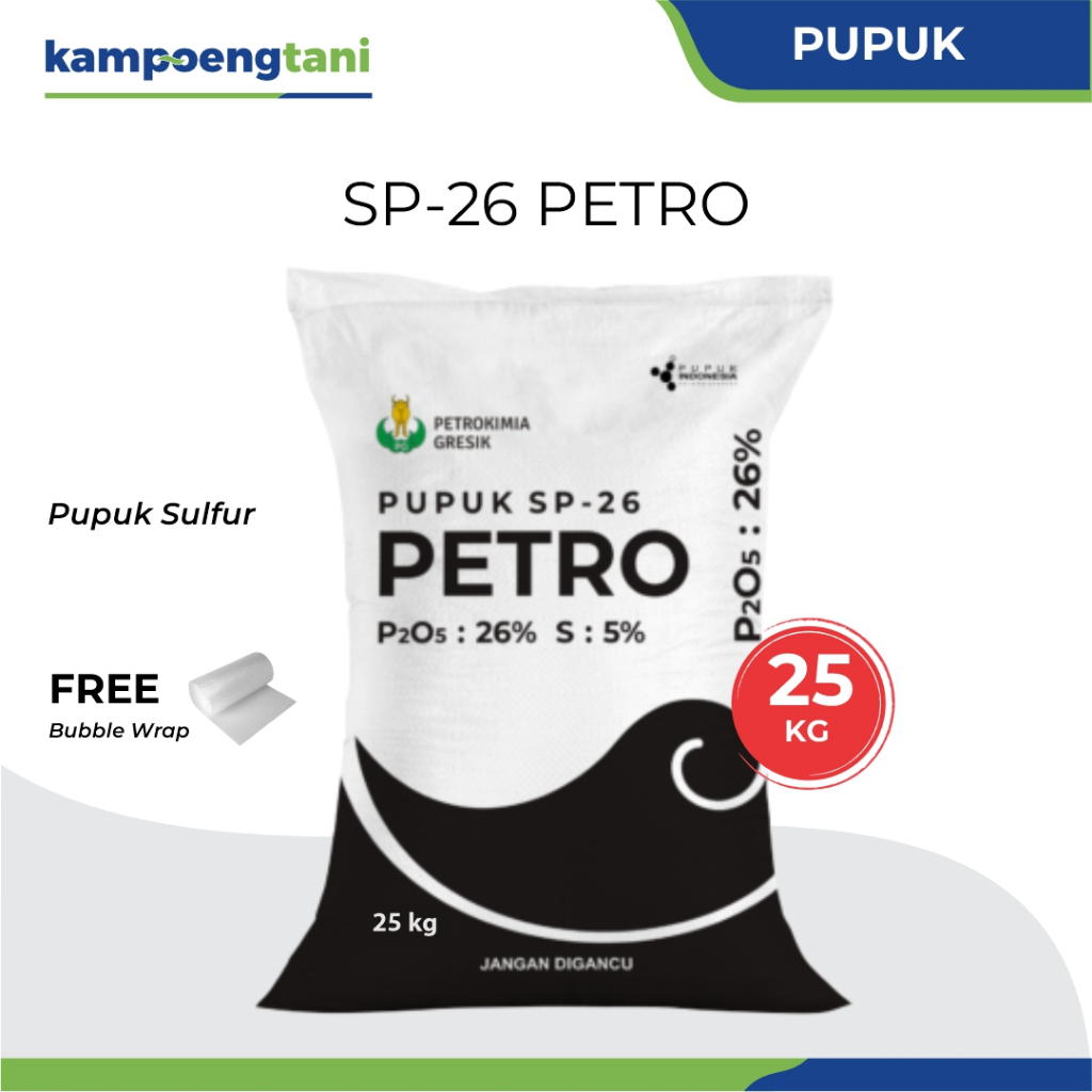 Kampoeng Tani - Pupuk SP-26 Petro 25 Kg