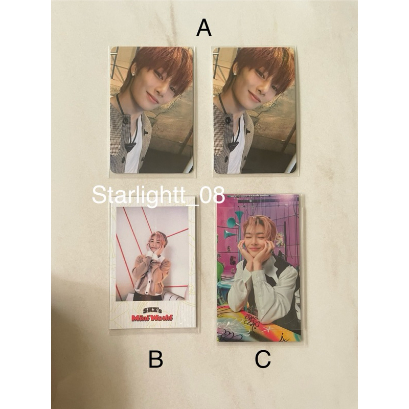STRAY KIDS I.N JEONGIN PHOTOCARD OFFICIAL PC