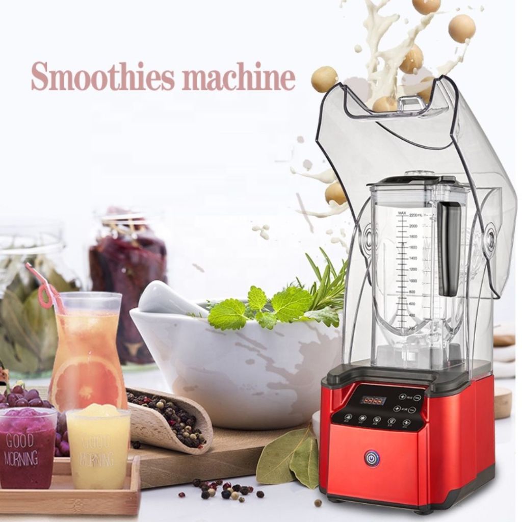 Blender Smoothie 2200W - Mixer Blender Profesional Pembuat Jus Makanan